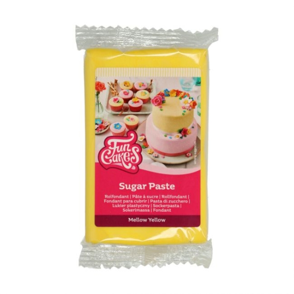 Rolled Fondant - Mellow Yellow / 250g
